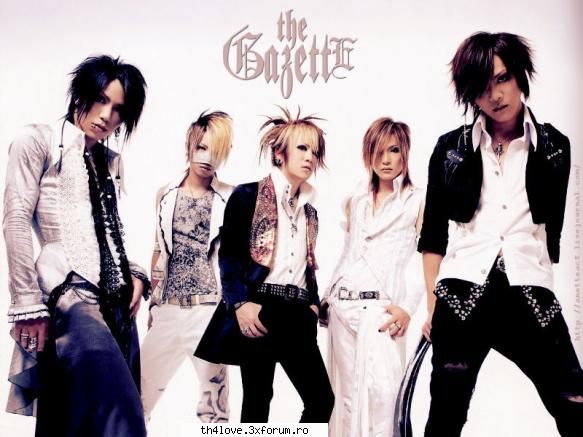 the gazette este o trupa japoneza, infiintata in anul 2002, ce apartine curentului visual kei. -